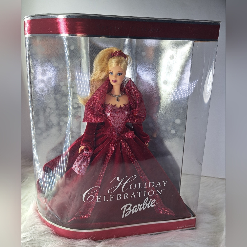 Barbie 2002 Holiday Celebration Special Edition New In Box